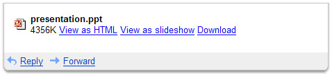 Google Presentations Slideshow