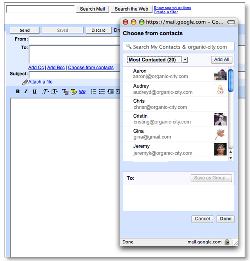Google Calendar Gallary