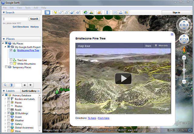 how to reference google earth pro apa
