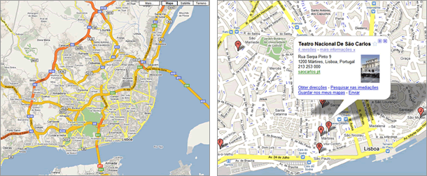 Cidades vizinhas a Lisboa, Portugal - Google My Maps