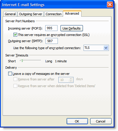 configure email for gmail outlook