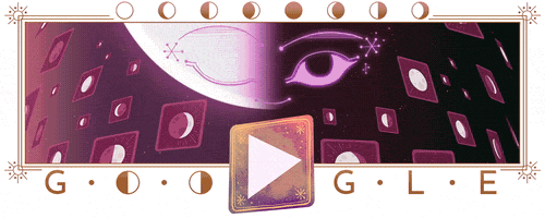 Google-game Opkomst van de halve maan Google-game Opkomst van de halve maan