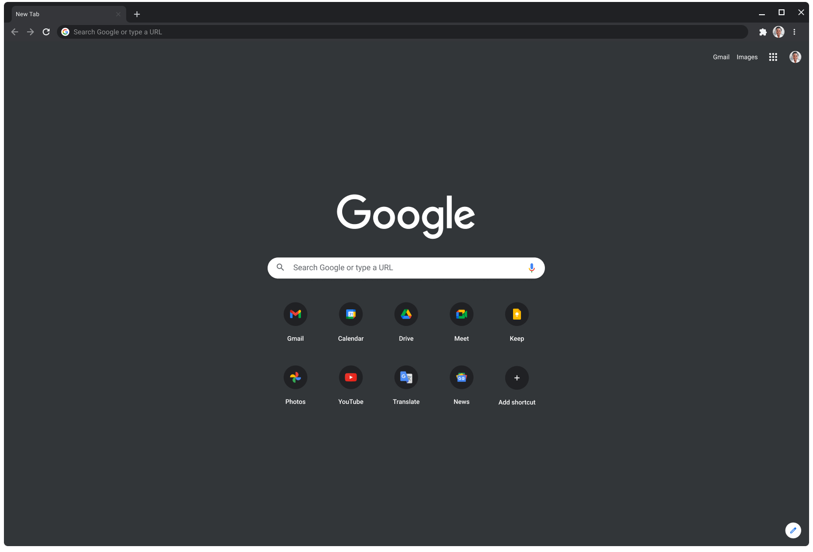 log in chrome browser