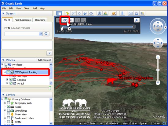 Importing Global (GPS) data in Google Earth Desktop – Google Earth