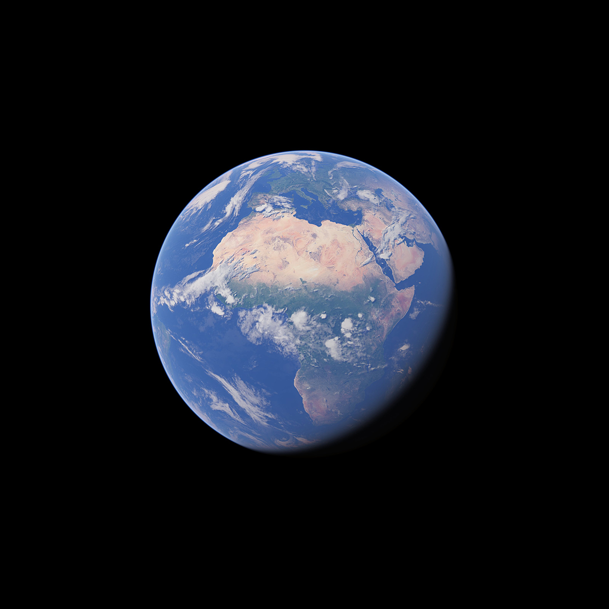 google map earth view