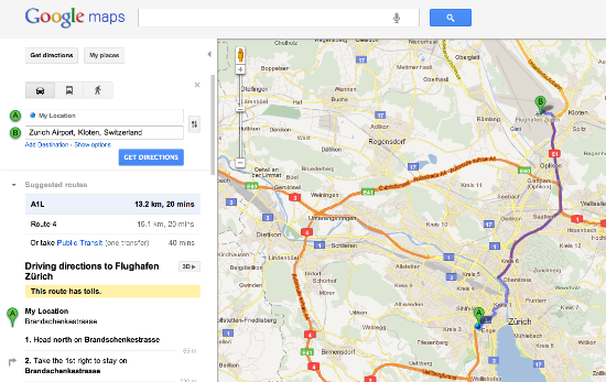Get directions - Google Maps Help