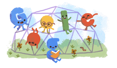 bangaldesh children day Google logo