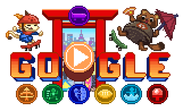 Champion island doodle games google Google Celebrates