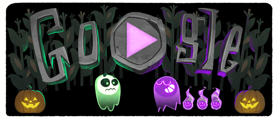 Jogos Halloween : Dia das Bruxas & The Great Ghoul Duel, doodle interactivo  ! - BlogdosCaloiros