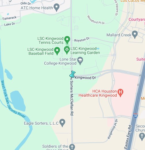 Lone Star Kingwood Map Lonestar College Kingwood - Google My Maps