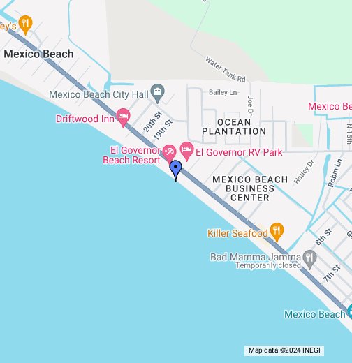 mexico beaches map