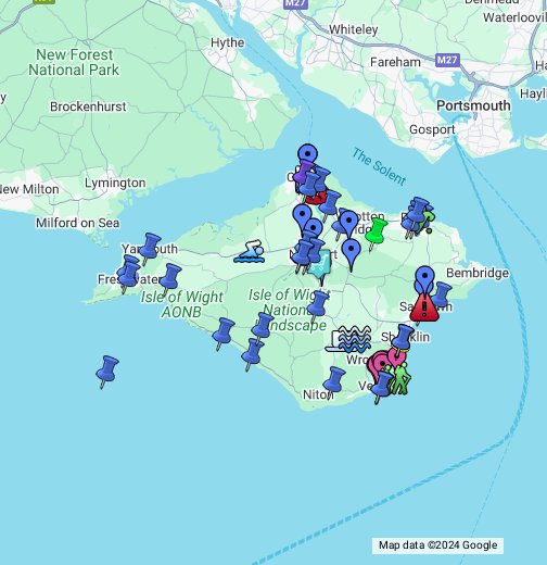 Isle Of Wight World Map