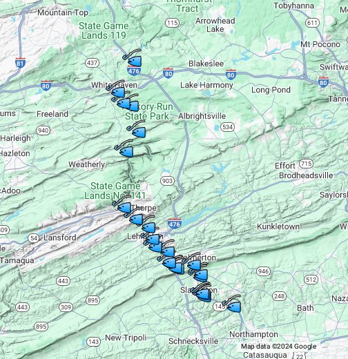 Best wading access for the Lehigh in Jim... | Pennsylvania Fly Fishing