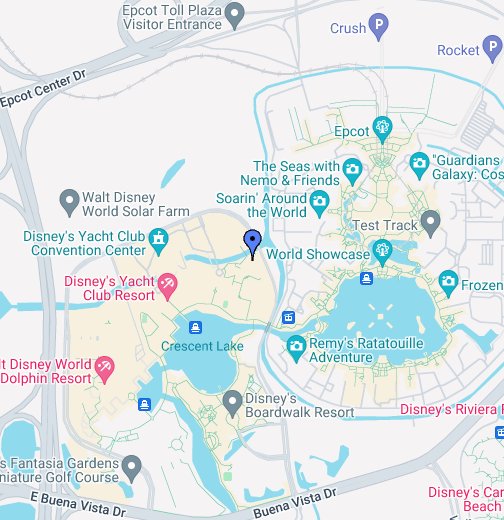 Map Of Orlando Disney World Disney World Boardwalk   Google My Maps