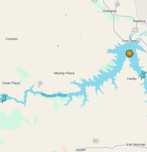 Fort Peck Lake Map Lake Fort Peck, MT   Google My Maps