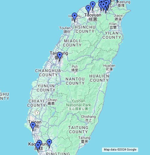 Taiwan Fishing Tackle Shops Google My Maps