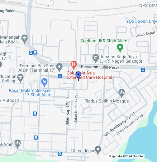 Rakan Ehsan Shah Alam Seksyen 17 - Google My Maps