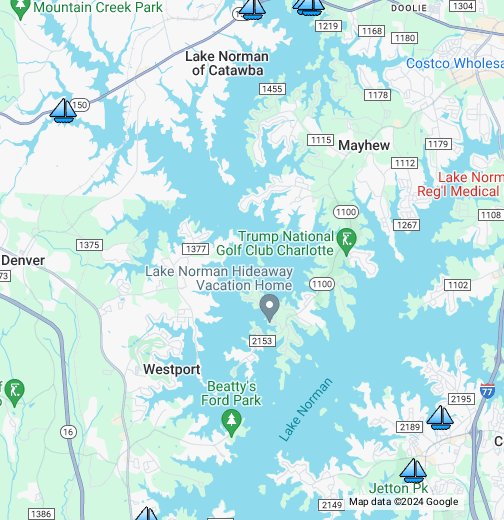 Lake Norman Boat Rentals - Google My Maps