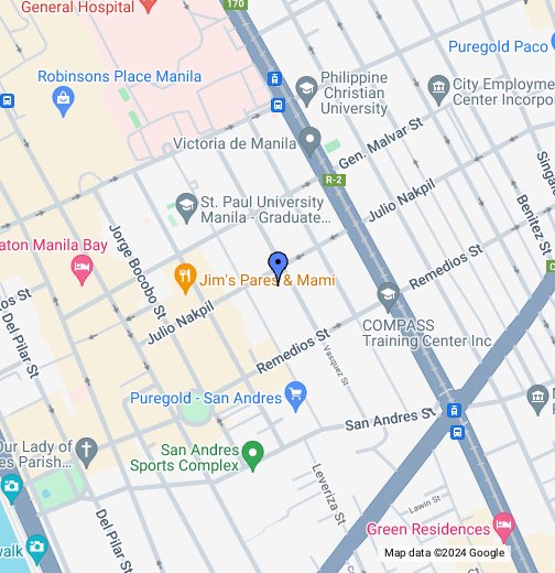 Pedro Gil Manila Map Eton International School - Google My Maps
