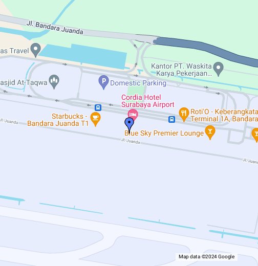 Bandara Juanda Surabaya Indonesia Google My Maps