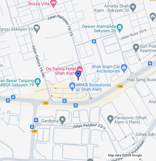 De Palma Inn Shah Alam Google My Maps
