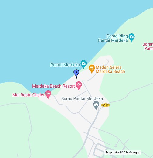 Pantai Merdeka Google My Maps