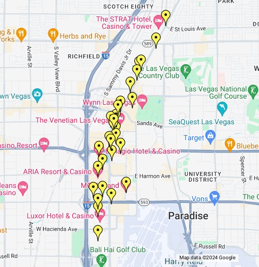 Las Vegas Strip Casino Directory - Google My Maps