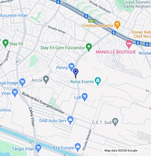 lidl bucuresti sector 2 harta Strada Fizicienilor   Google My Maps