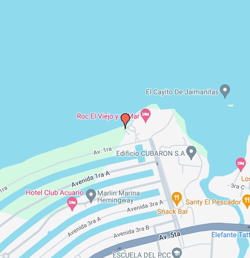 Hotel Club Acuario - Google My Maps