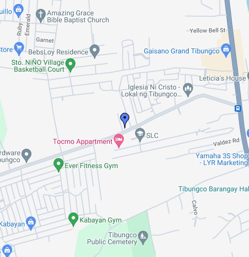 tibungco davao city map Brgy Tibungco Google My Maps tibungco davao city map