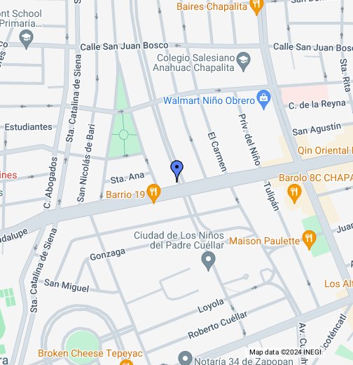 Playland Guardería - Google My Maps
