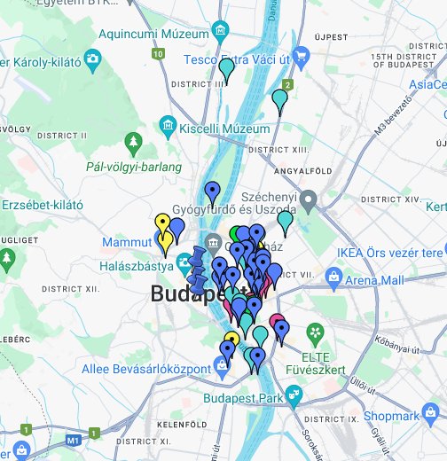 Budapest Pubs & Bars, Clubs & Party guide - Google My Maps