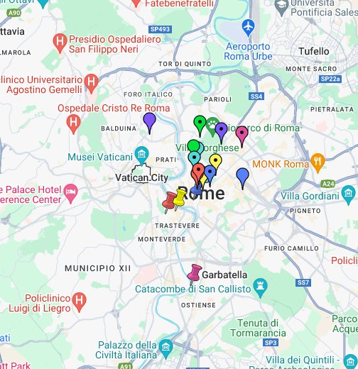rooma kartta Rooma taidemuseot kartalla   Google My Maps