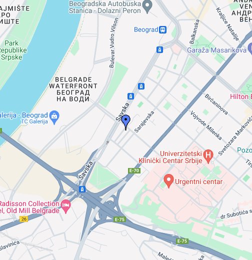 visegradska beograd mapa višegradska 6   Google My Maps visegradska beograd mapa