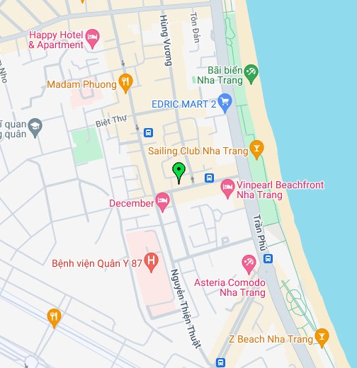 Khách sạn Ban Mê Dakruco Nha Trang - bản đồ Google My Maps: Tìm kiếm một nơi để trú ngụ tại Nha Trang? Khách sạn Ban Mê Dakruco trên bản đồ Google My Maps sẽ là lựa chọn đáng cân nhắc cho bạn. Bố trí hài hòa, thông minh với thiết kế hiện đại, khu vực hồ bơi rộng lớn sẽ mang đến một trải nghiệm đáng nhớ cho chuyến đi của bạn.