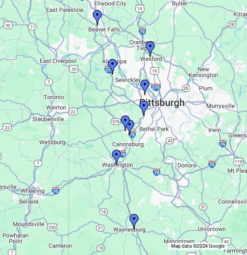 Tma Locations Google My Maps