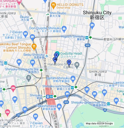 Tokyo Japan Google My Maps