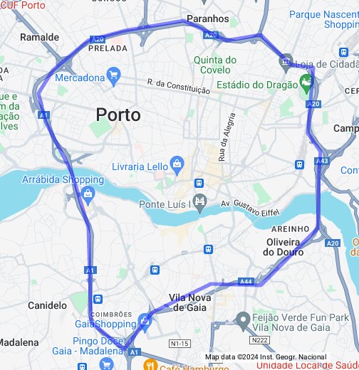 mapa completo de portugal - Pesquisa Google