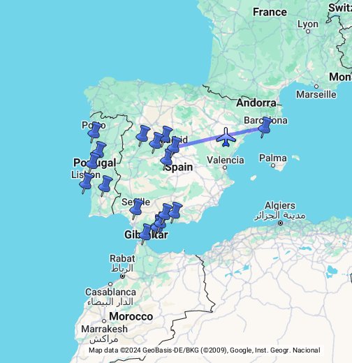 Mapa Portugal Espanha Peninsula 120 X 90cm Gigante Enrolado