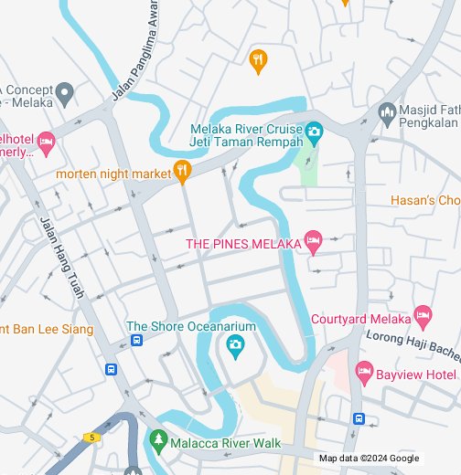 Malacca Malaysia Google My Maps