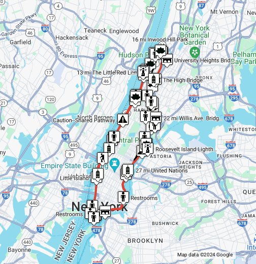 The Great Saunter a 32 mile walk around Manhattan's Shoreline Google