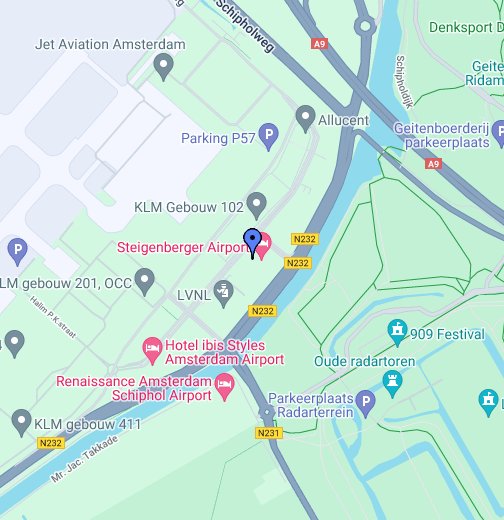 map of hotels amsterdam