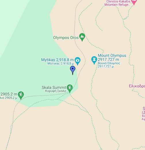 mount olympus map