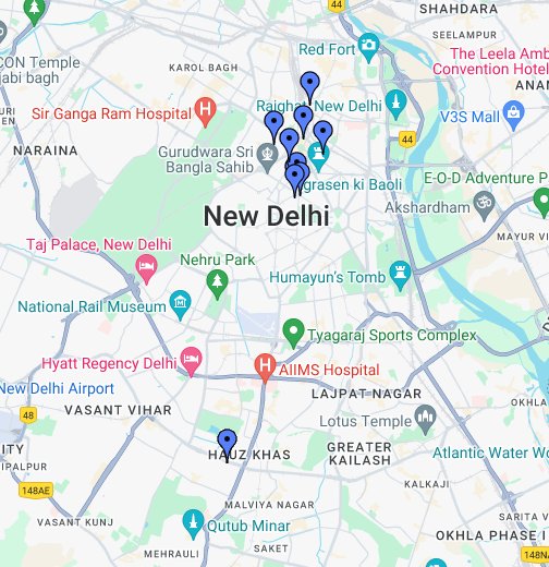 Laxmi Nagar Delhi Map Hotel Le Meridien - Google My Maps