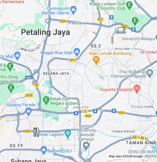 Malaysia Food Searching Map Google My Maps