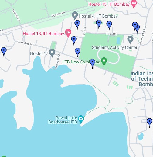 Campus Map  Indian Institute of Technology Bombay