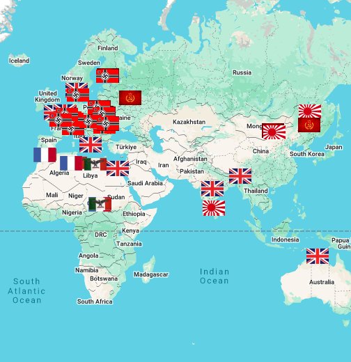 world war 2 world map