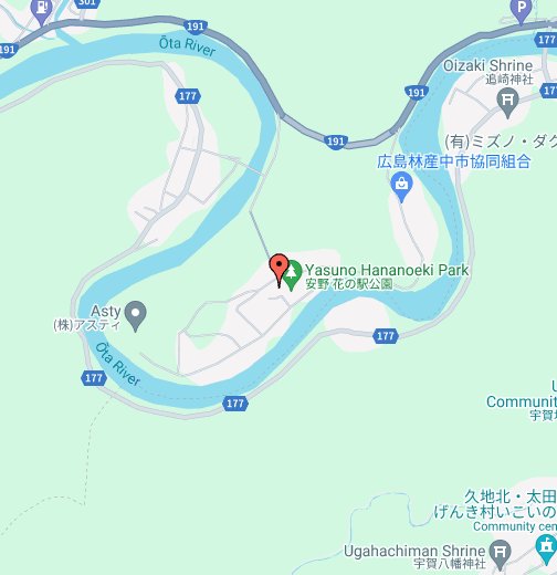 安野 花の駅公園 Google My Maps