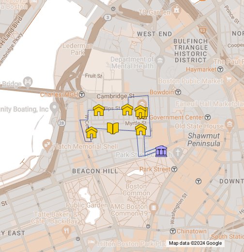 Beacon Hill Online - Map of Beacon Hill