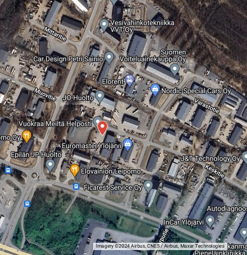 An-Asennus/Korjaamo - Google My Maps